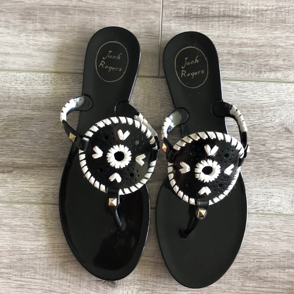 Black Jack Rogers Sandals